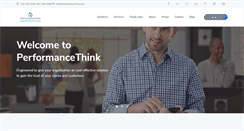 Desktop Screenshot of performancethink.com